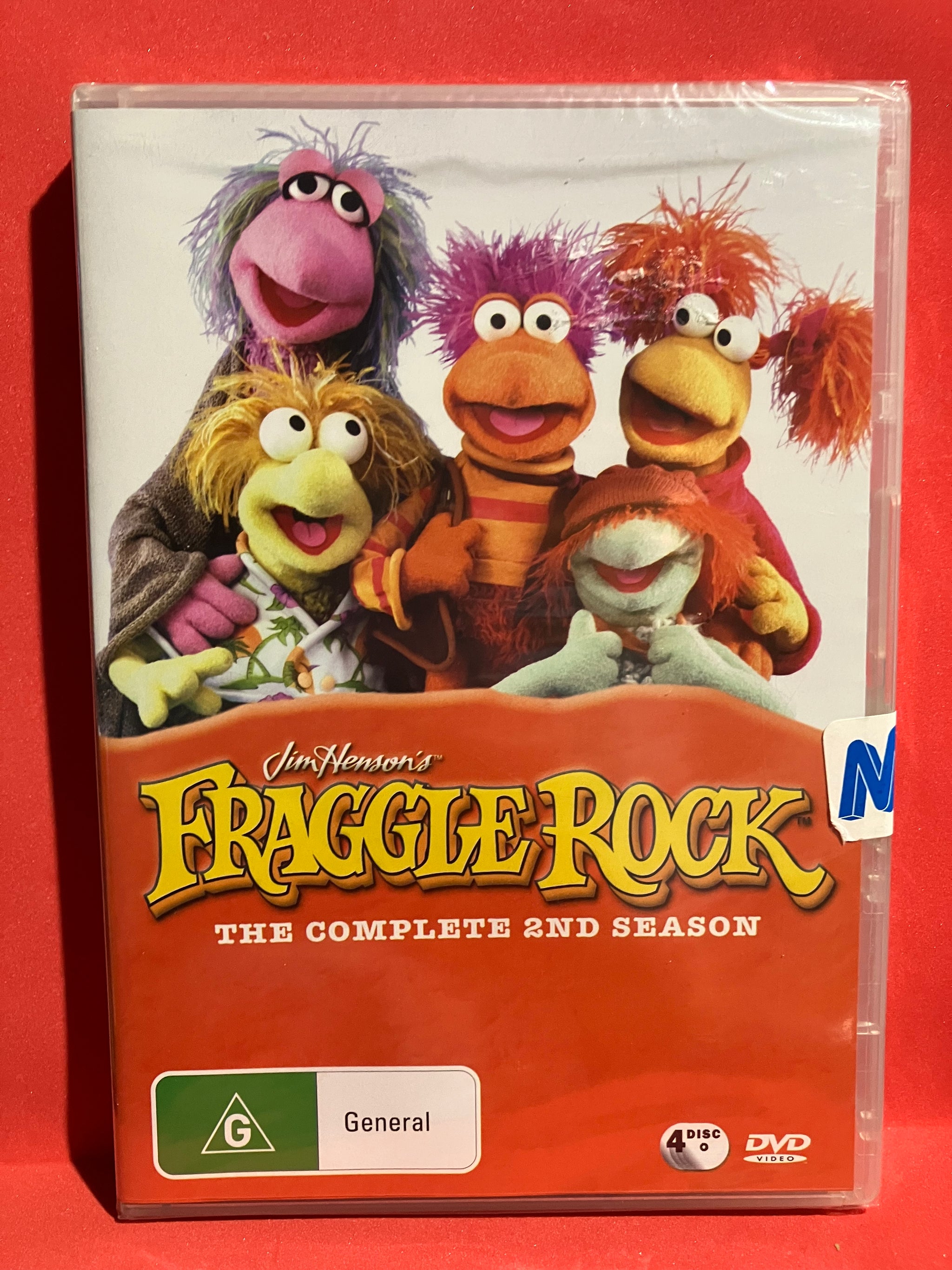 FRAGGLE ROCK (JIM HENSON) - COMPLETE 2ND SEASON DVD (SEALED