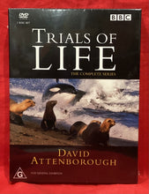 Load image into Gallery viewer, TRIALS OF LIFE - DAVID ATTENBOROUGH - COMPLETE SERIES -DVD - 3 DISCS (NEW / SEALED)
