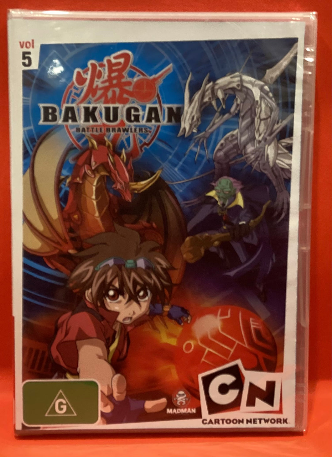 BAKUGAN BATTLE BRAWLERS - VOLUME 5 - DVD (NEW/ SEALED)