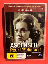 Load image into Gallery viewer, ASCENSEUR POUR L&#39;ECHAFAUD LIFT TO THE SCAFFOLD - DVD (SECOND HAND)

