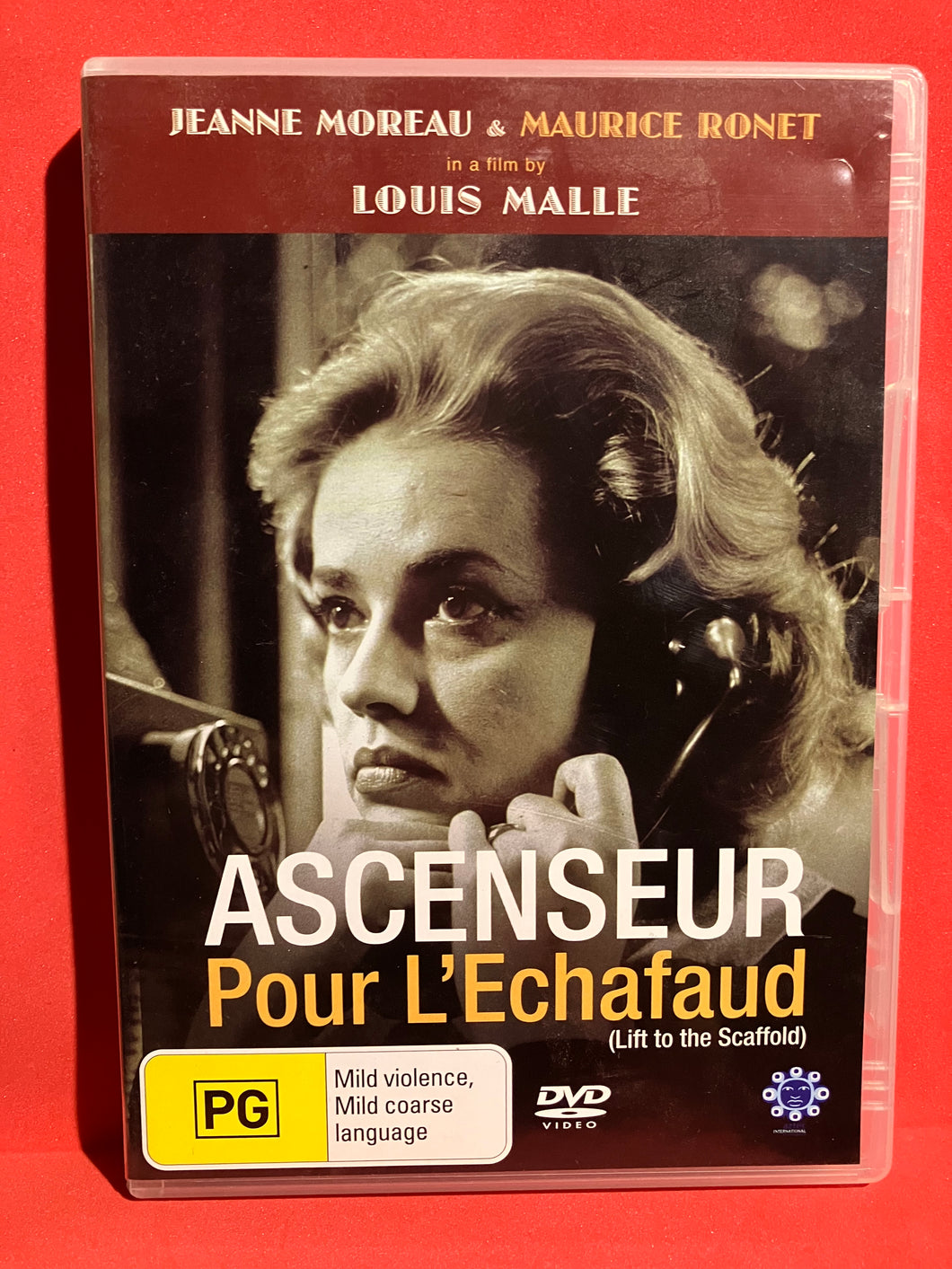 ASCENSEUR POUR L'ECHAFAUD LIFT TO THE SCAFFOLD - DVD (SECOND HAND)