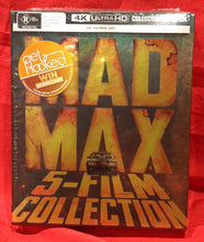 Load image into Gallery viewer, MAD MAX 5 FILM COLLECTION - 4K ULTRAHD - COLLECTOR'S EDITION (NEW / SEALED)
