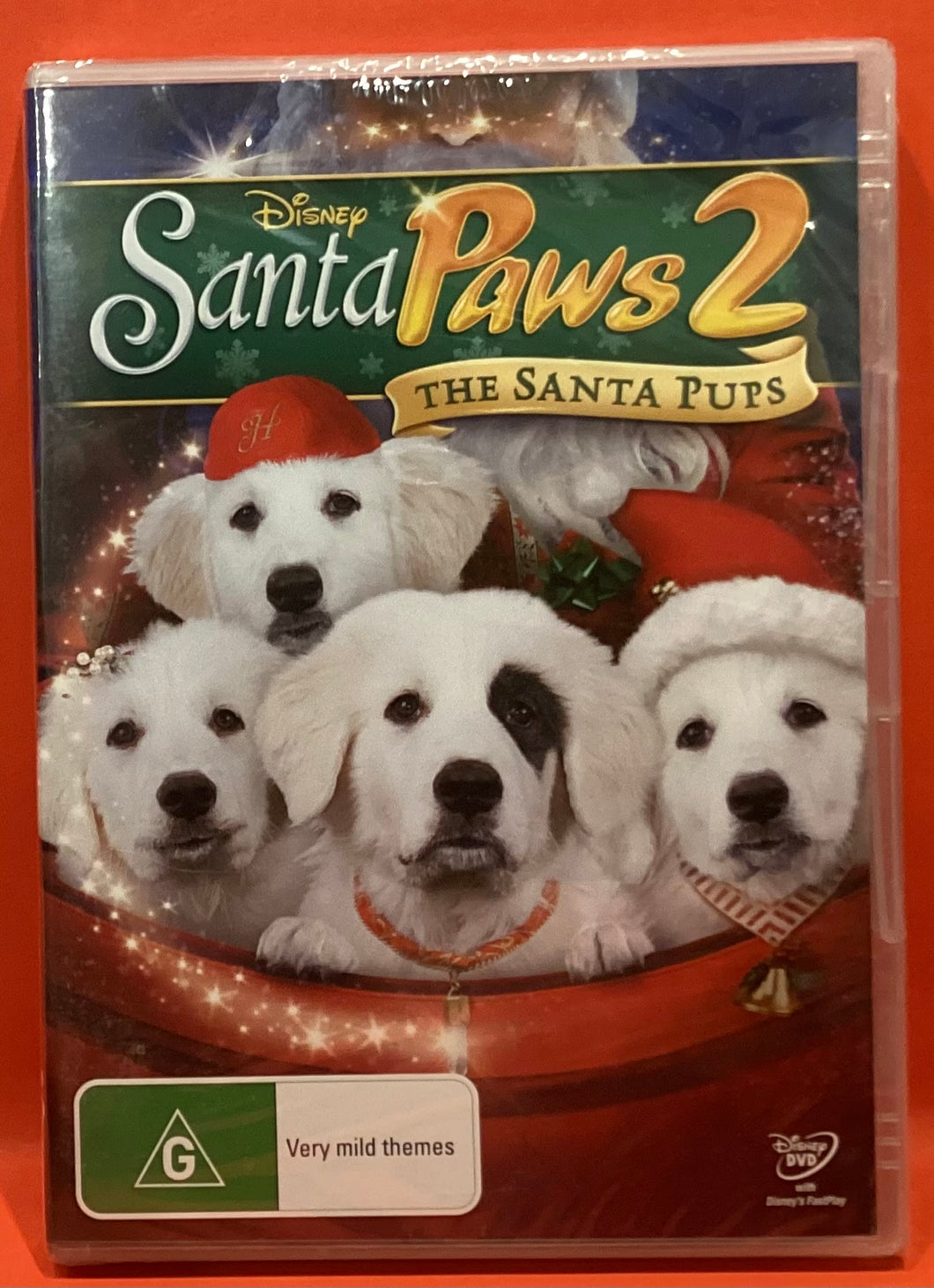 SANTA PAWS 2 - THE SANTA PUPS  - DVD (NEW/ SEALED)