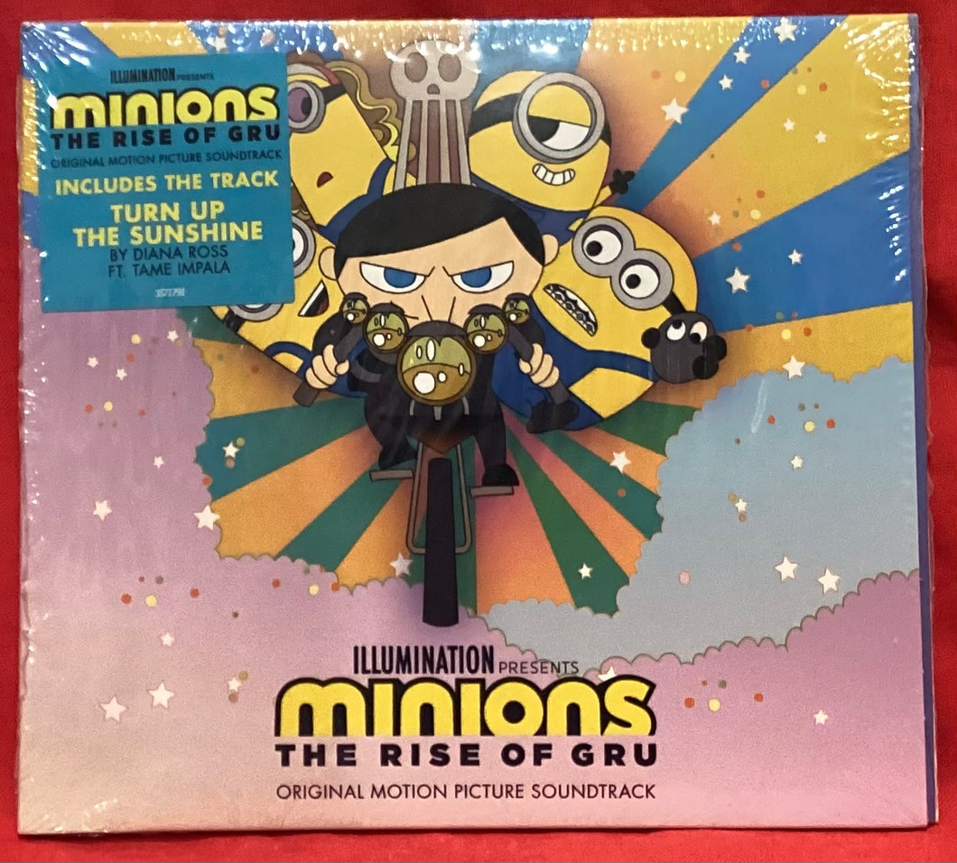 MINIONS - THE RISE OF GRU - SOUNDTRACK CD (NEW/ SEALED)