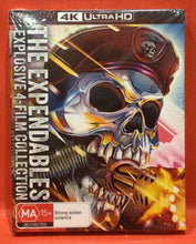 Load image into Gallery viewer, THE EXPENDABLES - 4 FILM COLLECTION  -  4K ULTRA HD   (NEW/ SEALED)
