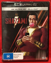 Load image into Gallery viewer, SHAZAM - 4K ULTRA HD &amp; BLU RAY (NEW/ SEALED)
