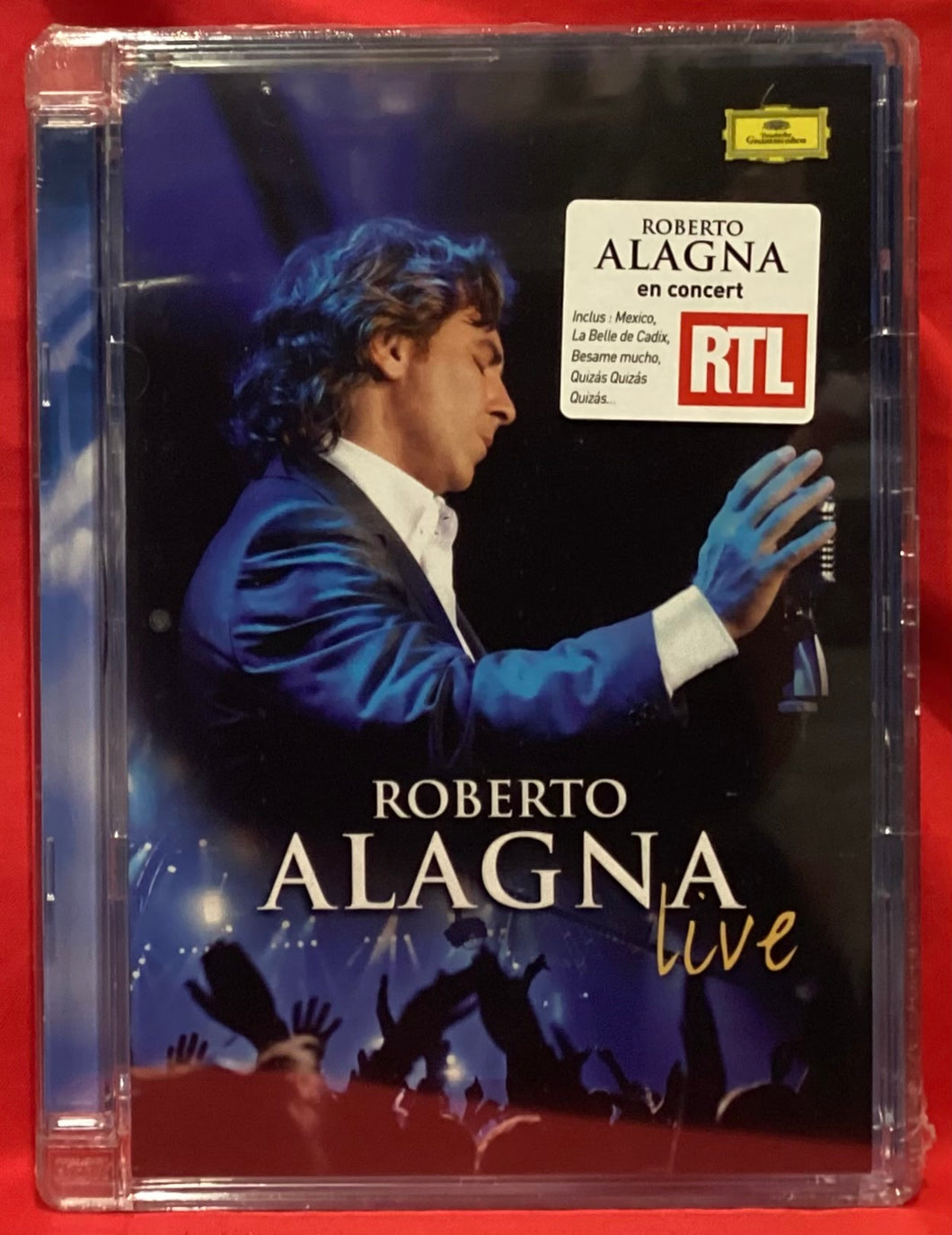 ROBERTO ALAGNA - LIVE - DVD (NEW/ SEALED)