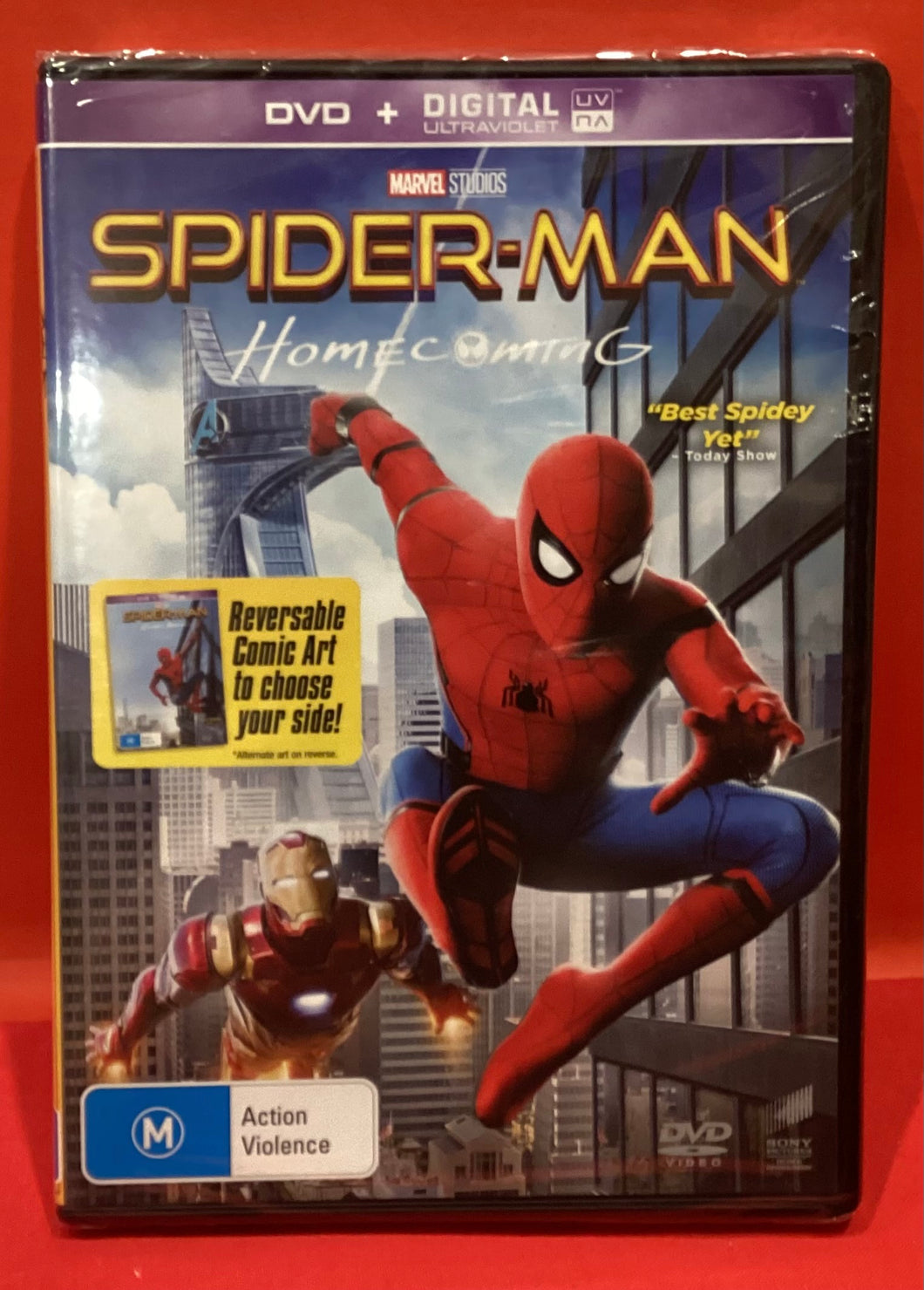 SPIDERMAN - HOMECOMING - DVD  (NEW/ SEALED)