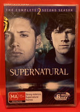 Load image into Gallery viewer, SUPERNATURAL - COMPLETE SECOND SEASON - DVD (NEW/ SEALED)
