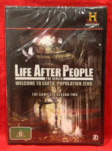 Load image into Gallery viewer, LIFE AFTER PEOPLE - THE SERIES - COMPLEASE SEASON 2 - 3 DISCS  - DVD (NEW / SEALED)

