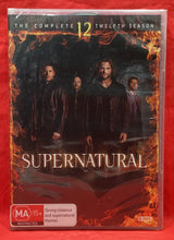 Load image into Gallery viewer, SUPERNATURAL - COMPLETE TWELFTH SEASON - DVD (NEW/ SEALED)
