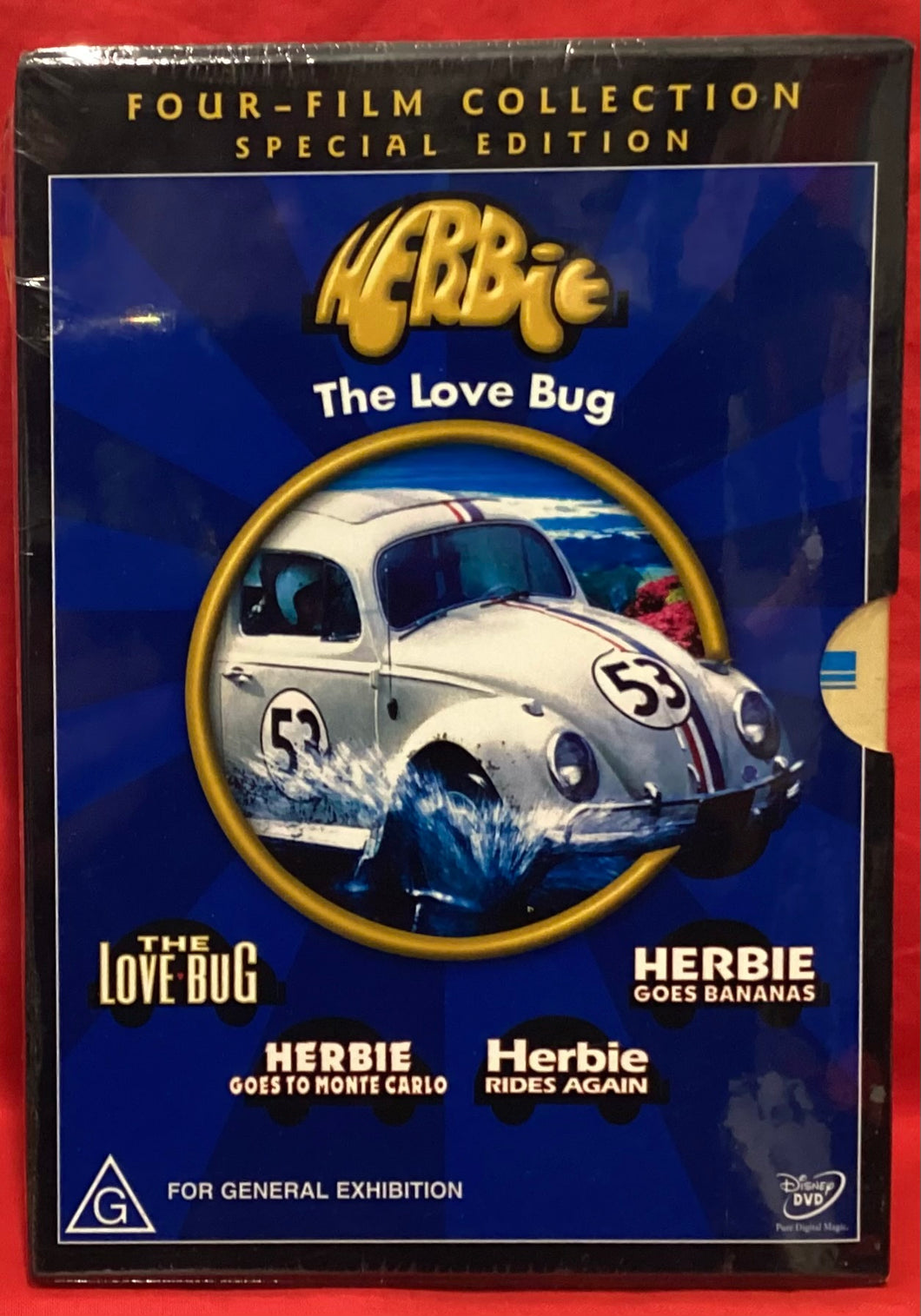 HERBIE THE LOVE BUG - 4 FILM COLLECTION - DVD (NEW/ SEALED)