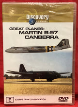 Load image into Gallery viewer, GREAT PLANES: MARTIN B-57 CANBERRA  - DVD (NEW / SEALED)
