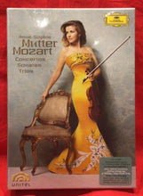 Load image into Gallery viewer, ANNE - SOPHI MUTTER - MOZART CONCERTOS/ SONATAS / TRIOS - 5 DISC SET- DVD (NEW/ SEALED)
