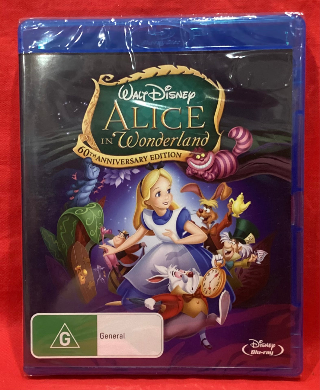 WALT DISNEY - ALICE IN WONDERLAND - BLU-RAY (NEW/ SEALED)
