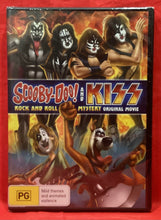 Load image into Gallery viewer, SCOOBY-DOO AND KISS - ROCK AND ROLL MYSTERY  - DVD (NEW/ SEALED)
