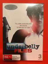 Load image into Gallery viewer, UNDERBELLY FILES DVD
