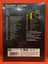 Load image into Gallery viewer, DURAN DURAN - LIVE FROM LONDON - DELUXE EDITION   - CD / DVD (NEW/ SEALED)
