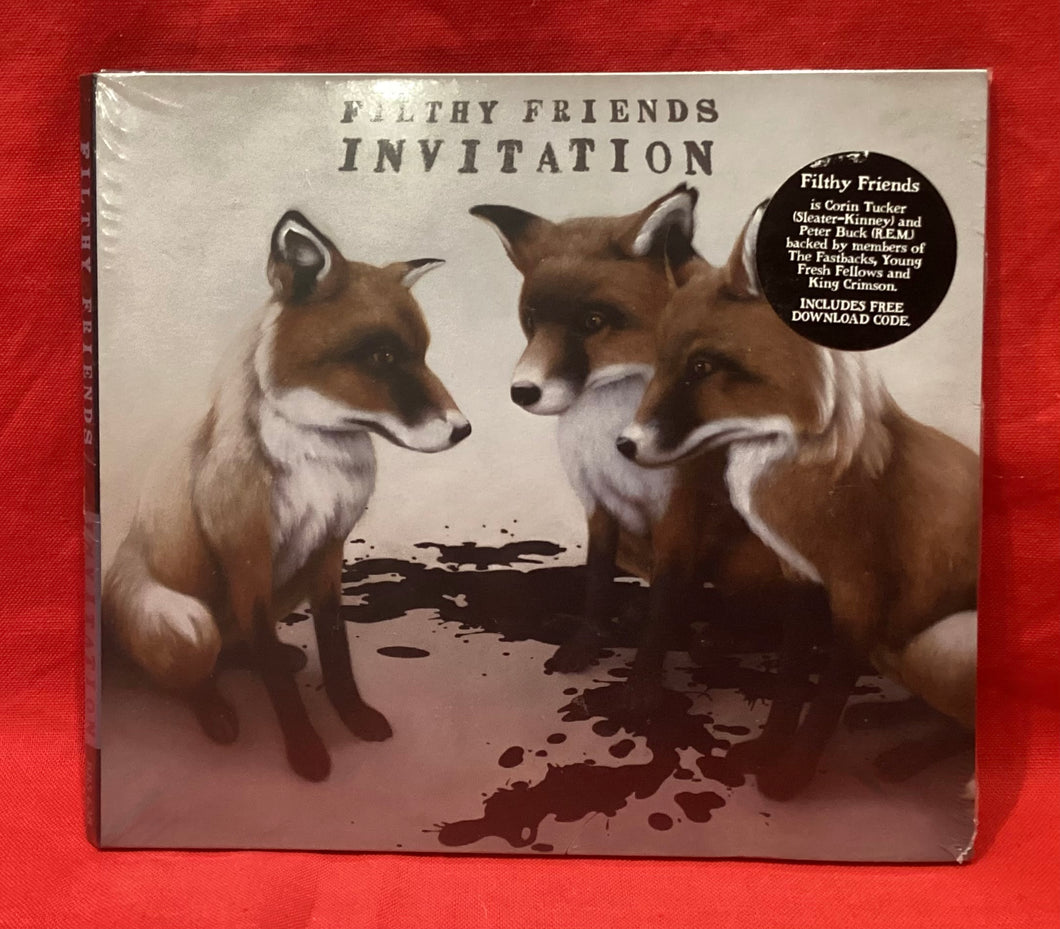 FILTHY FRIENDS - INVITATION  - CD (NEW/ SEALED)