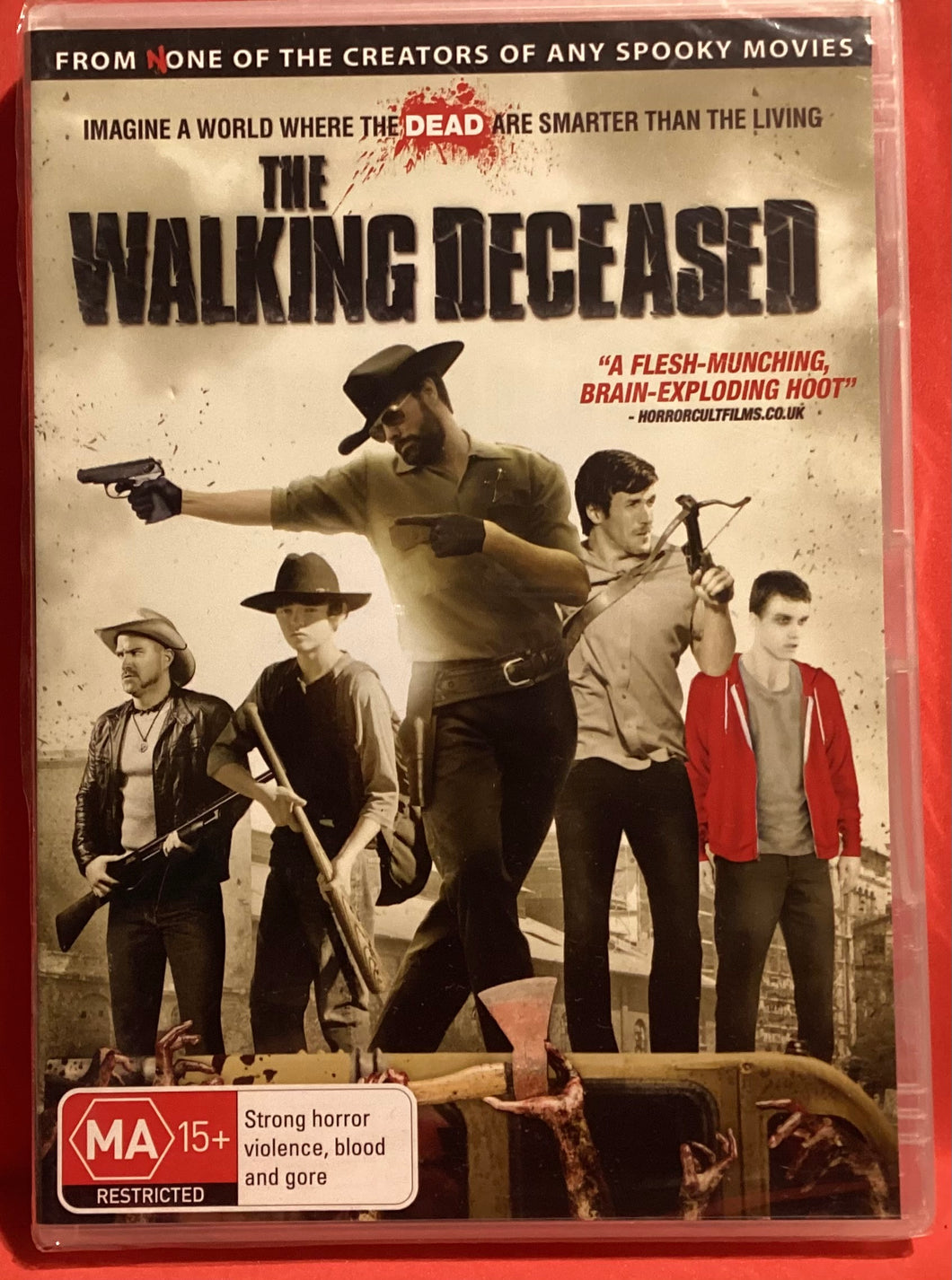 THE WALKING DECEASED - DVD (NEW/ SEALED)