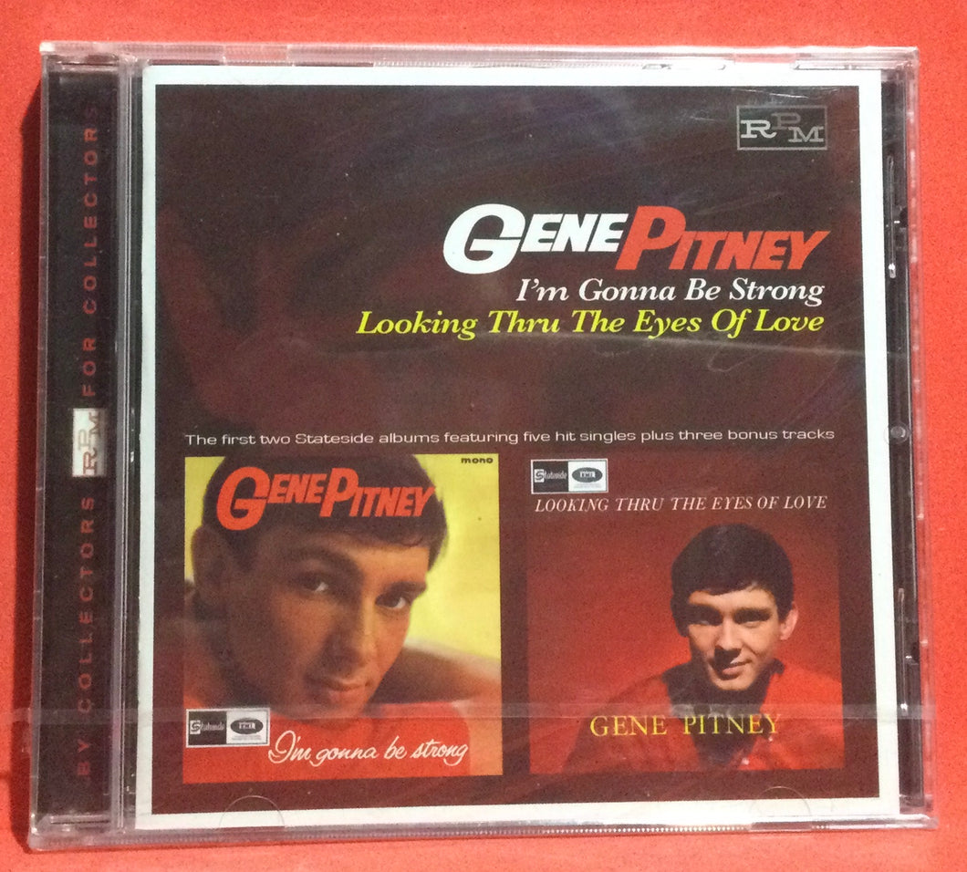 GENE PITNEY - I'M GONNA BE STRONG / LOOKING THRU THE EYES OF LOVE - CD (NEW/SEALED)