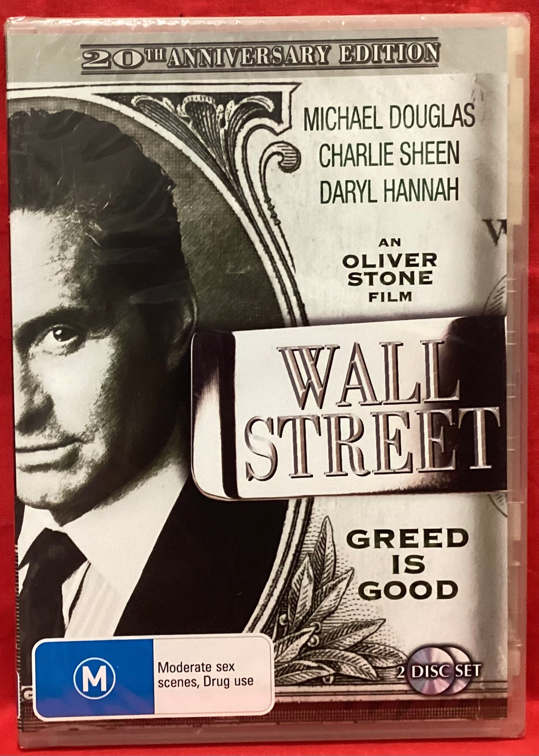 WALL STREET - 20TH ANNIVERSARY EDITION -2 DISCS - DVD (NEW/ SEALED)