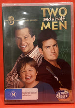 Load image into Gallery viewer, TWO AND A HALF MEN - SEASON 3 - DVD (NEW/ SEALED)
