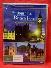 Load image into Gallery viewer, JOURNEYS THROUGH THE BRITISH ISLES - ENGLAND AND ITS HERITAGE   - DVD (NEW / SEALED)
