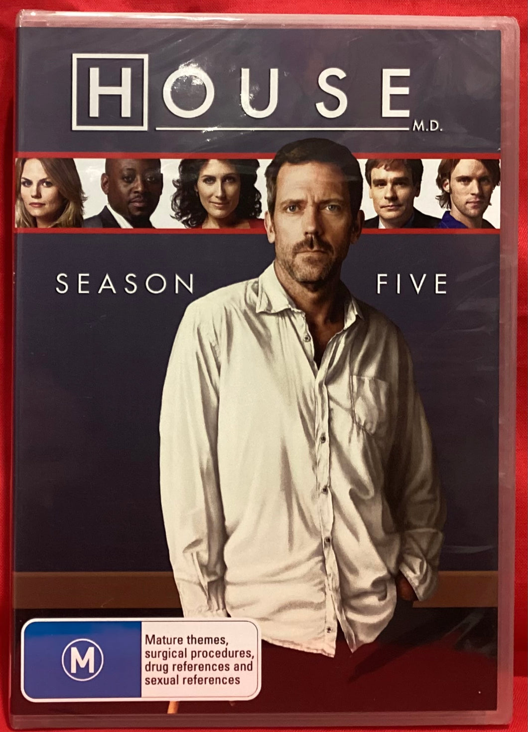 HOUSE M.D.  - SEASON FIVE - DVD (NEW/ SEALED)