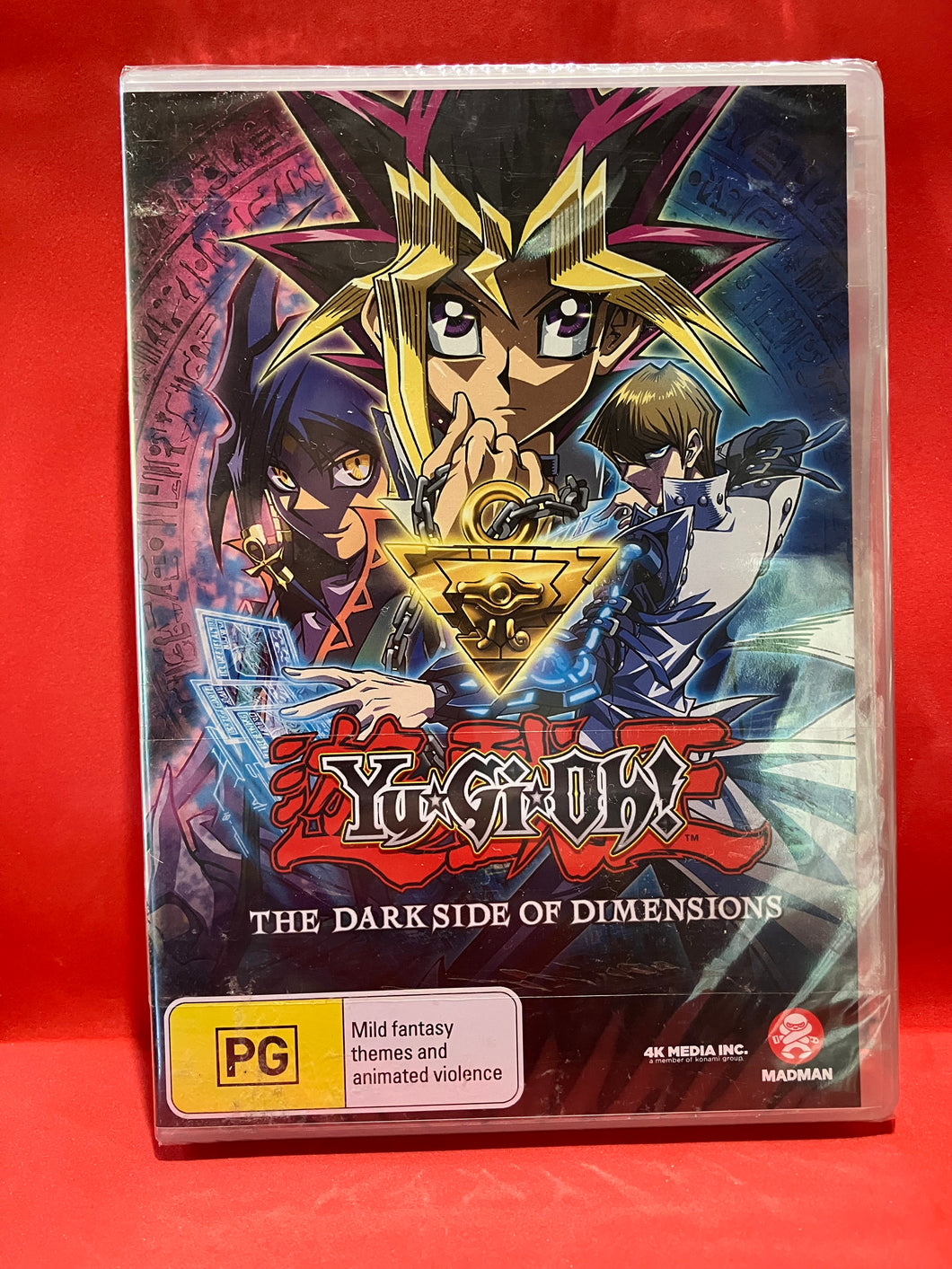 yu gi oh the dark side of dimensions dvd