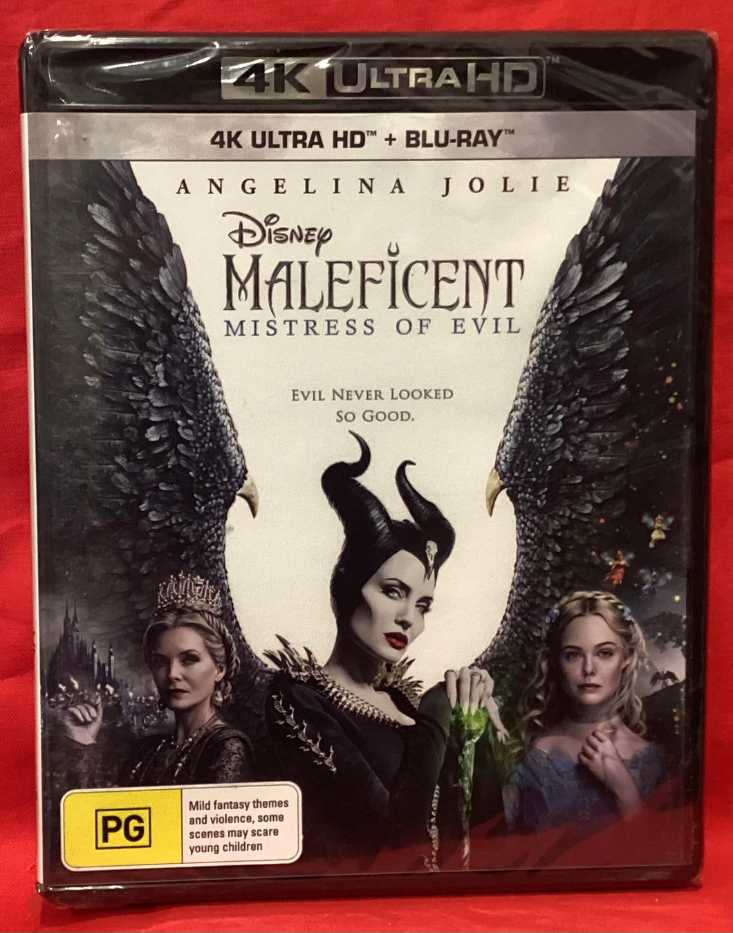MALEFICENT MISTRESS OF EVIL  -  4K ULTRA HD &  BLU RAY  (NEW/ SEALED)