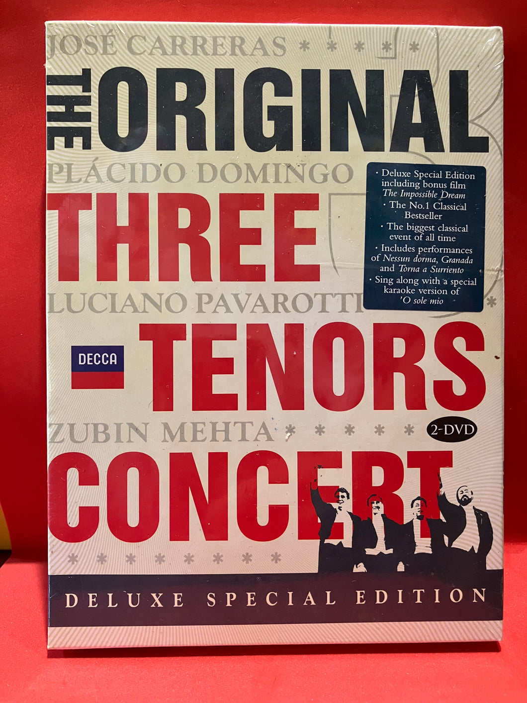 original 3 tenors in concert dvd