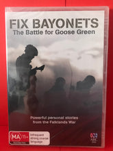Load image into Gallery viewer, FIX BAYONETS BATTLE FOR GOOSE GREEN DVD
