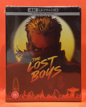 Load image into Gallery viewer, THE LOST BOYS -  4K ULTRA HD &amp; BLU-RAY - STEELBOOK  (NEW/ SEALED)
