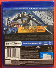 Load image into Gallery viewer, PACIFIC RIM UPRISING - 3D BLU-RAY + BLU-RAY (NEW/ SEALED)
