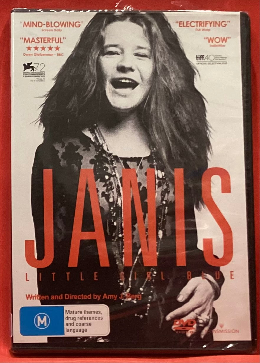 JANIS LITTLE GIRL BLUE - DVD (NEW/SEALED)