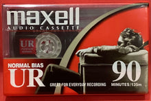 Load image into Gallery viewer, MAXELL UR 90 MINUTE - BLANK CASSETTE  - SEALED
