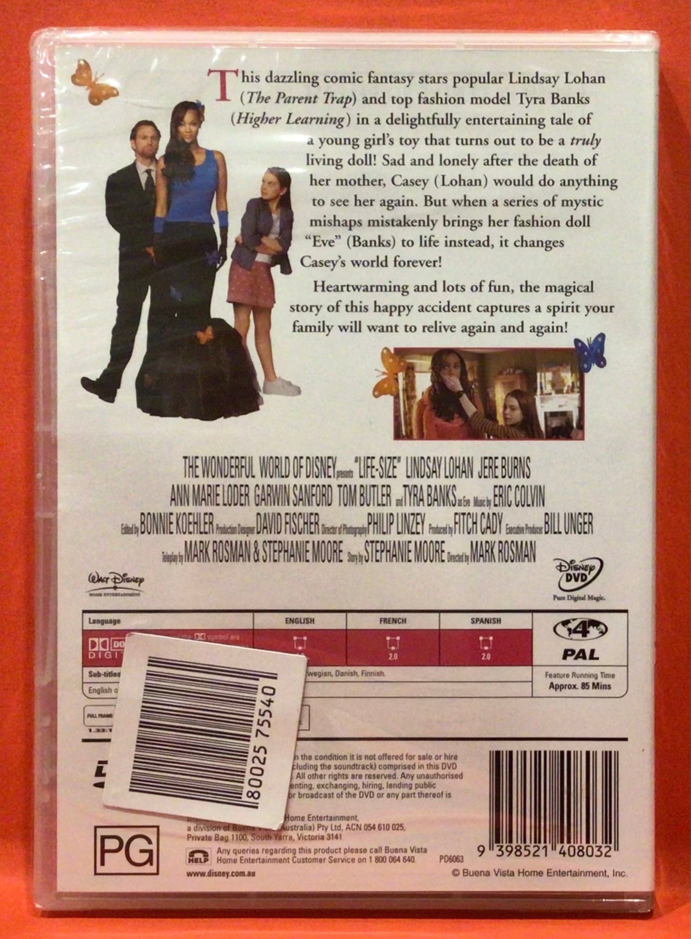 LIFE-SIZE - DVD (NEW/ SEALED) – Dixon Recycled Records
