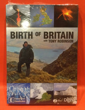 Load image into Gallery viewer, BIRTH OF BRITAIN - WITH TONY ROBINSON  - DVD (NEW/ SEALED)
