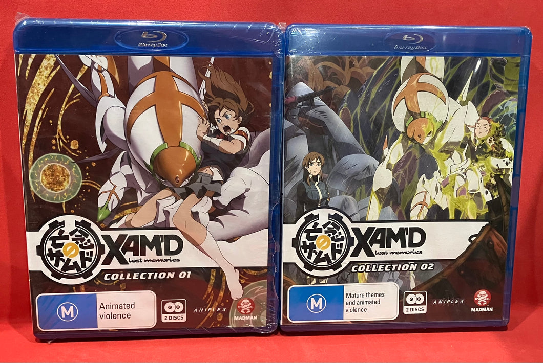 xam’d collection 1 and 2 blu ray