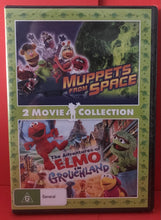 Load image into Gallery viewer, MUPPETS FROM SPACE &amp; ADVENTURES OF ELMO IN GROUCHLAND, THE - DVD (SEALED)
