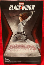 Load image into Gallery viewer, MARVEL - BLACK WIDOW - WHITE SUIT   - BARBIE SIGNATURE - NEW IN BOX
