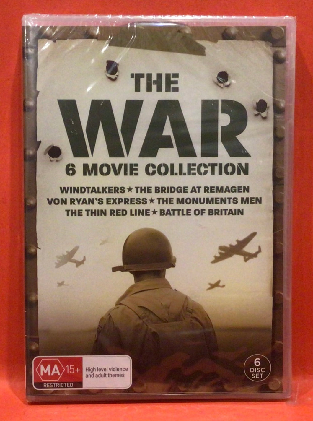 THE WAR - 6 MOVIE COLLECTION  - DVD (NEW/ SEALED)