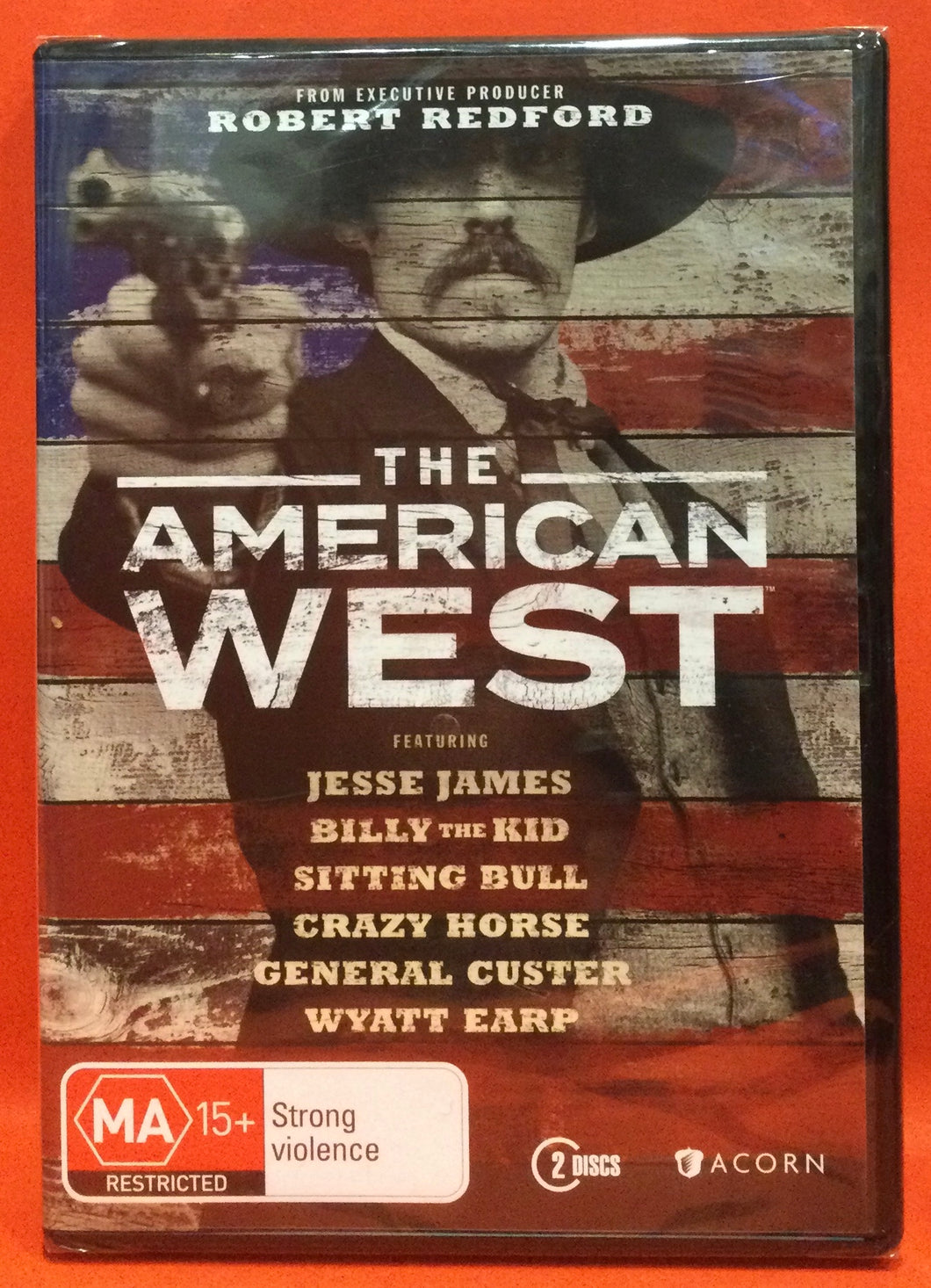 THE AMERICAN WEST - 2 DISCS - DVD (NEW/SEALED)