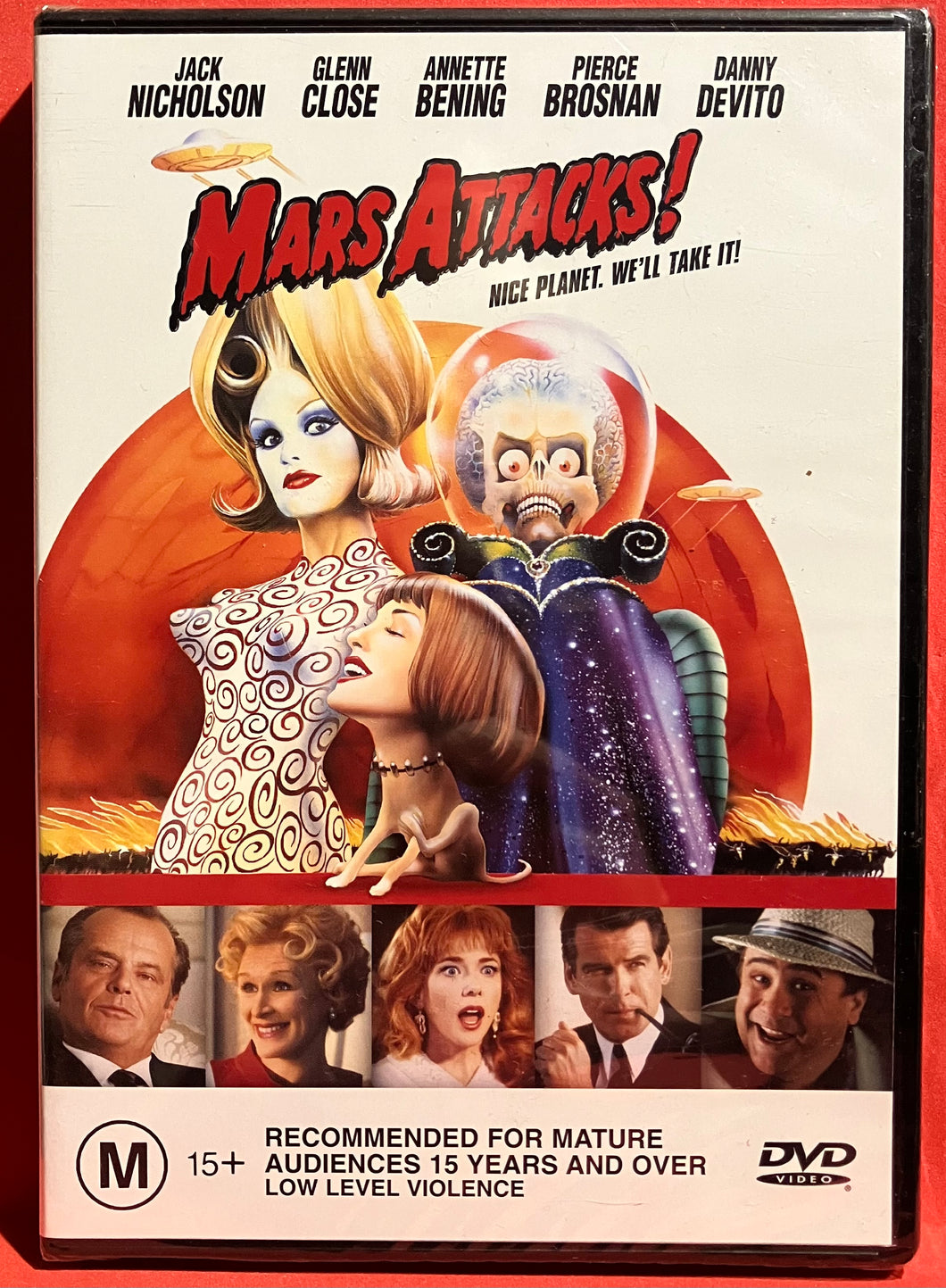 MARS ATTACKS! - DVD (NEW/ SEALED)