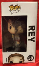 Load image into Gallery viewer, FUNKO POP!  - REY- STAR WARS #58  - NEW IN BOX
