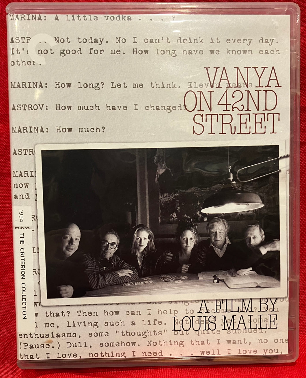 VANYA ON 42ND STREET - CRITERION COLLECTION - BLU-RAY