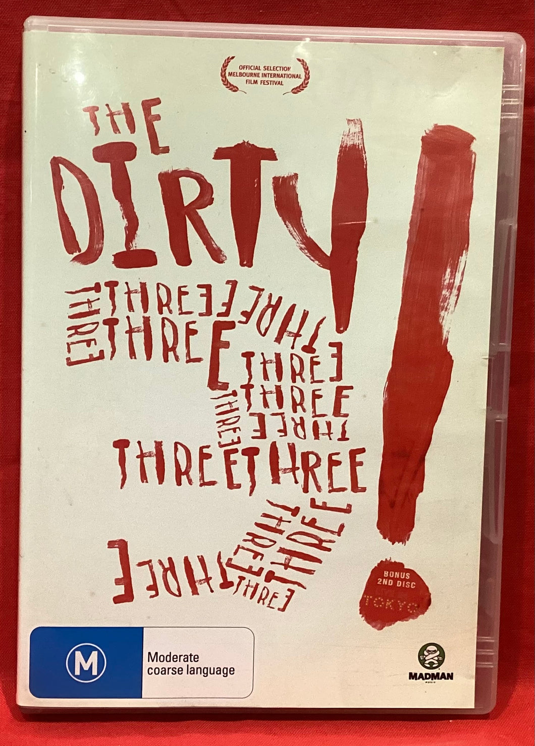 THE DIRTY THREE - SELF TITLED - 2 DISC DVD