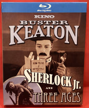 Load image into Gallery viewer, BUSTER KEATON - SHERLOCK JR (1923) &amp; THREE AGES (1924) - BLU-RAY - KINO
