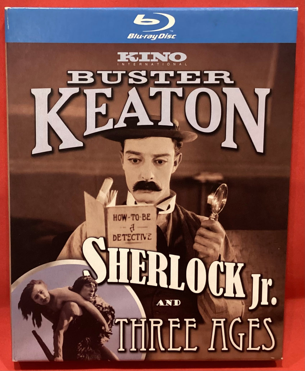 BUSTER KEATON - SHERLOCK JR (1923) & THREE AGES (1924) - BLU-RAY - KINO